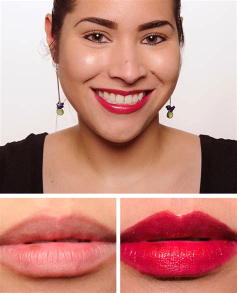 ysl glossy stain fuchsia|YSL Fuchsia Dore (14) Rouge Pur Couture Glossy Stain Review .